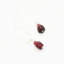Load image into Gallery viewer, Pomegranate Silver Earrings
