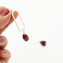 Load image into Gallery viewer, Pomegranate Silver Earrings
