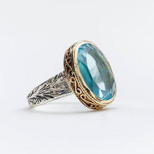 Load image into Gallery viewer, Topaz Silver Ring
