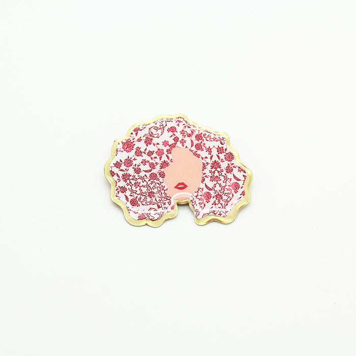 Women Life Freedom Brooch