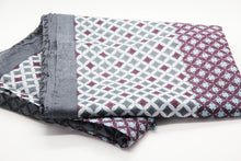 Load image into Gallery viewer, Anoush 100% Cotton Gray and Bordeau Scarf - Yalda Concept Store Persan
