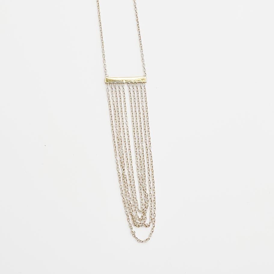 Elegant Gold-plated Silver Necklace - Yalda Concept Store Persan