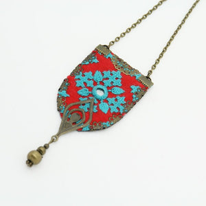 Fine Hand Embroidered Necklace - Yalda Concept Store Persan
