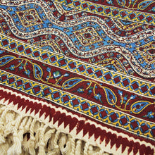 Load image into Gallery viewer, Ghalamkar Tablecloth, 100x100 cm - Yalda Concept Store Persan
