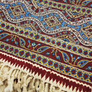 Ghalamkar Tablecloth, 100x100 cm - Yalda Concept Store Persan