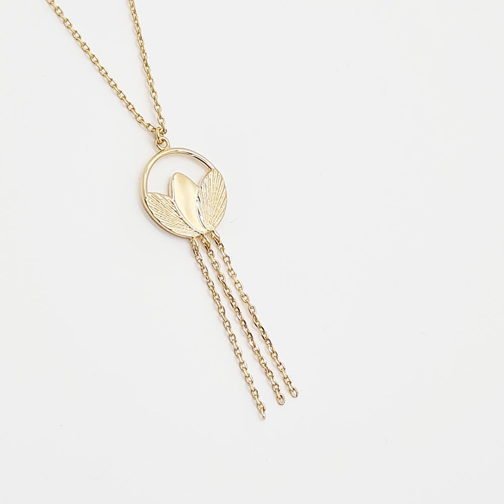 Gold Plated Silver Necklace - Yalda Concept Store Persan