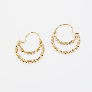 Goldpalted Handmade earrings - Yalda Concept Store Persan