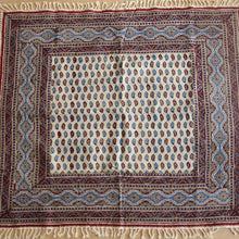 Load image into Gallery viewer, Handmade Tablecloth, Ghalamkar 100x100 cm - Yalda Concept Store Persan
