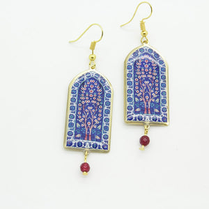 Isfahan, Delicate Patterns Earrings - Yalda Concept Store Persan