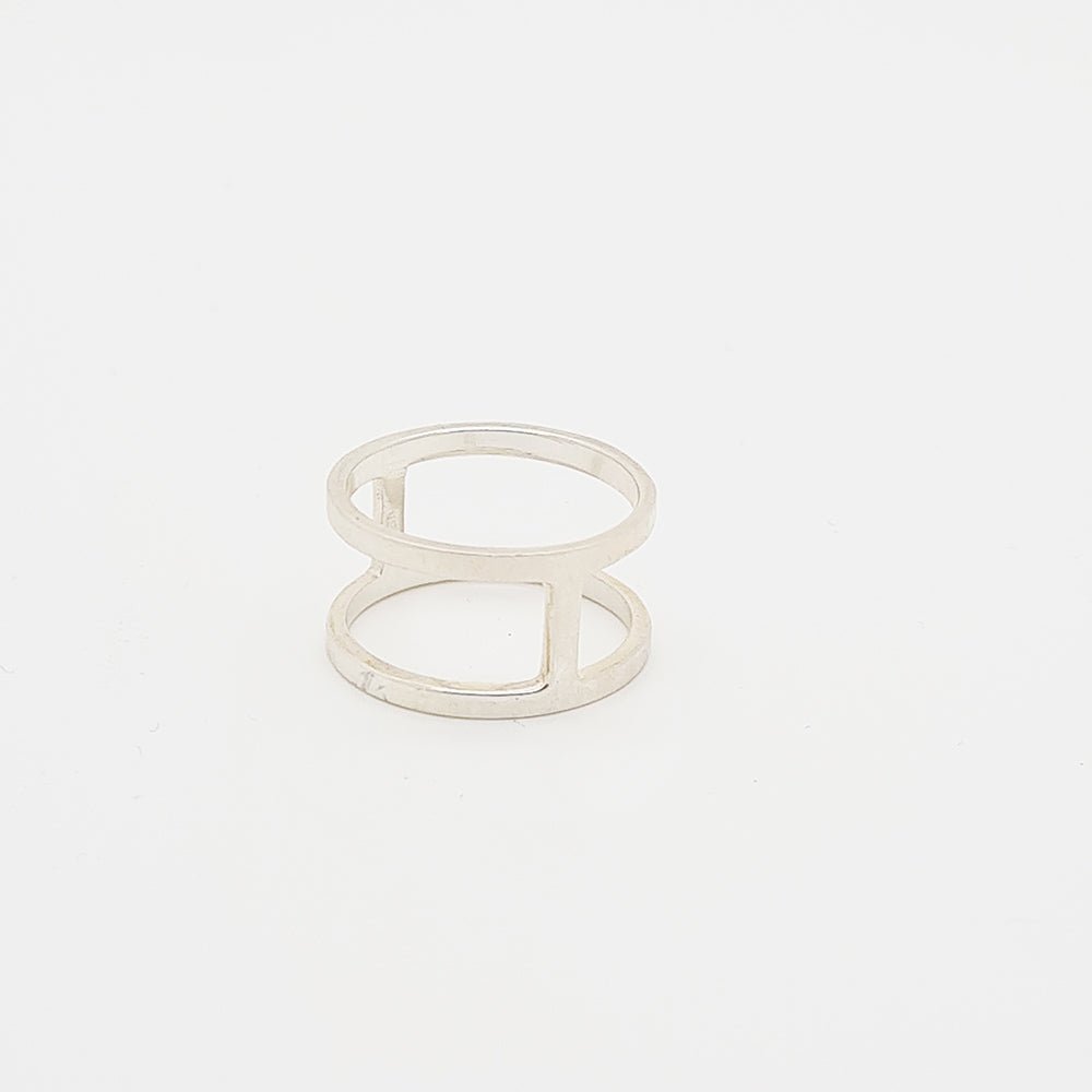 Minimalist Silver Ring - Yalda Concept Store Persan