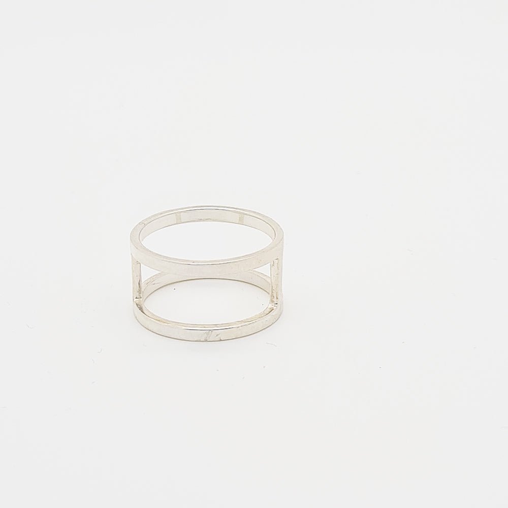 Minimalist Silver Ring - Yalda Concept Store Persan