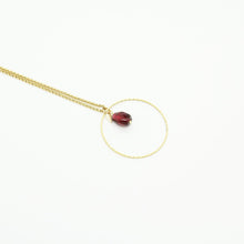 Load image into Gallery viewer, Pomegranate Necklace, Single Seed - Yalda Concept Store Persan

