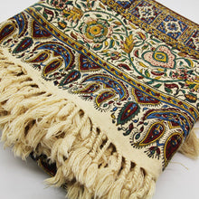 Load image into Gallery viewer, Red Ghalamkar, Handmade Tablecloth100x100 cm - Yalda Concept Store Persan
