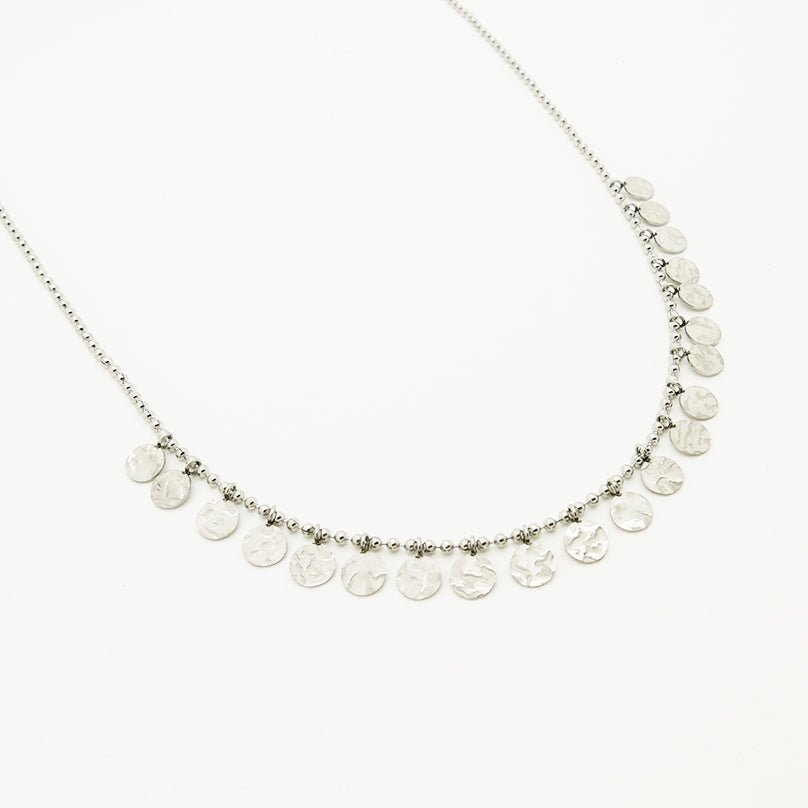 Silver coins Necklace - Yalda Concept Store Persan