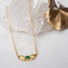 Load image into Gallery viewer, Tina Necklace - Green Agate - Yalda Concept Store Persan
